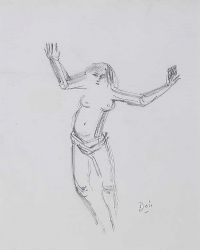 FIGURE STUDY by Daniel O'Neill at Ross's Online Art Auctions
