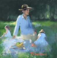 PICNIC by Tom Quinn at Ross's Online Art Auctions