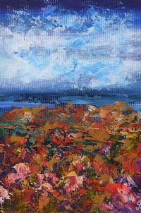 SUMMER FLOWERS by John Stewart at Ross's Online Art Auctions