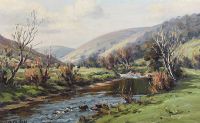 SPRING IN GLENDUN, GLENS OF ANTRIM by Charles McAuley at Ross's Online Art Auctions