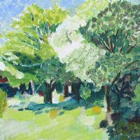 GARDEN TREES by Alan Graham at Ross's Online Art Auctions