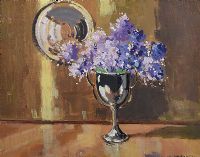 STILL LIFE, FLOWERS by George K. Gillespie at Ross's Online Art Auctions
