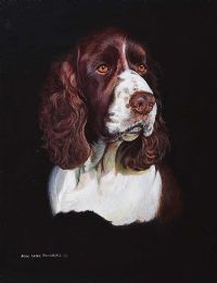 SPRINGER SPANIEL by John Lewis Fitzgerald at Ross's Online Art Auctions