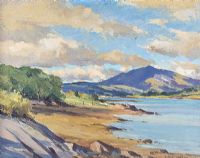 MULROY BAY, DONEGAL by Robert Taylor Carson RUA at Ross's Online Art Auctions