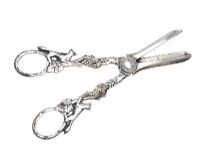 PAIR OF STERLING SILVER GRAPE SCISSORS at Ross's Online Art Auctions