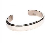 TIFFANY & CO STERLING SILVER BANGLE at Ross's Online Art Auctions