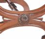 VICTORIAN MAHOGANY 'X' FRAME STOOL at Ross's Online Art Auctions