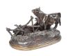 BRONZE COWS AND CALF GROUP at Ross's Online Art Auctions