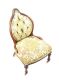 VICTORIAN WALNUT LADY'S CHAIR at Ross's Online Art Auctions
