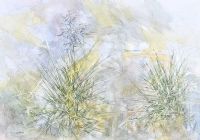 REEDS BY THE LOUGH by Catherine Flanagan at Ross's Online Art Auctions