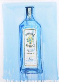 BOMBAY GIN by Spillane at Ross's Online Art Auctions