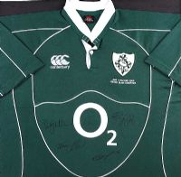 RBS SIX NATIONS 2009 GRAND SLAM CHAMPIONS IRELAND RUGBY SHIRT by Unknown at Ross's Online Art Auctions