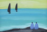 COMING ASHORE by Markey Robinson at Ross's Online Art Auctions