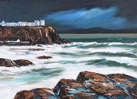 WILD MANES OF PORTSTEWART by J.P. Rooney at Ross's Online Art Auctions