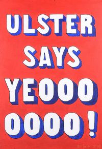 ULSTER SAYS YEOOOOOOO! by Brian Spencer at Ross's Online Art Auctions