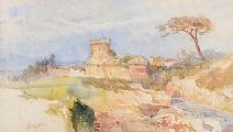 OSTIA, ITALY by Edward Bearne at Ross's Online Art Auctions