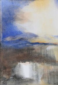LIGHT ABOVE THE BOG by Hopkins at Ross's Online Art Auctions