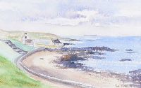 ANTRIM COAST by Ruth Irvine at Ross's Online Art Auctions