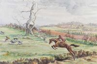 THE HUNT by Coralie de Burgh Kinahan at Ross's Online Art Auctions