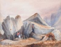 KERRY CASTLE by Andrew Nicholl RHA at Ross's Online Art Auctions