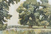 SUMMER TREES by Cyril Walter Bion at Ross's Online Art Auctions