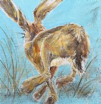 LEAVING HARE by Eileen McKeown at Ross's Online Art Auctions