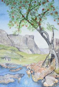 THE ROWAN TREE by Teresa O'Kane at Ross's Online Art Auctions