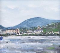 THE QUAY, DONEGAL TOWN by Sean Lorinyenko at Ross's Online Art Auctions