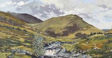 NORTH GLEN SANNOX by Morgan Fisher at Ross's Online Art Auctions