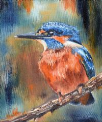 KINGFISHER by Michael Smyth at Ross's Online Art Auctions