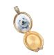 COLOURED STONE LOCKET at Ross's Online Art Auctions