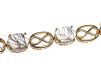 9CT GOLD SYNTHETIC RULITE BRACELET at Ross's Online Art Auctions