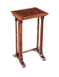 REGENCY MAHOGANY NEST OF TWO TABLES at Ross's Online Art Auctions
