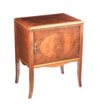 INLAID MAHOGANY CUPBOARD at Ross's Online Art Auctions