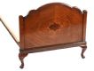 PAIR OF ANTIQUE INLAID MAHOGANY SINGLE BEDS at Ross's Online Art Auctions