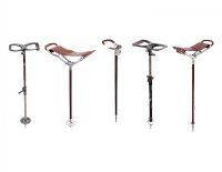 COLLECTION OF FIVE SHOOTING STICKS at Ross's Online Art Auctions