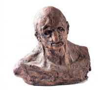 MALE BUST by Spanish School at Ross's Online Art Auctions