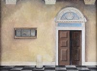 URBINO INTERIOR, MEMORY OF by Charles Oakley at Ross's Online Art Auctions