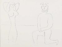 FIGURE STUDIES by Pablo Picasso at Ross's Online Art Auctions