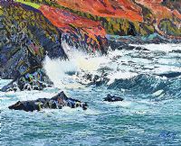 ROCKY BAY, SOUTH CORK by Dorothee Roberts at Ross's Online Art Auctions