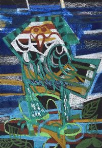 OWL by Manus Walsh at Ross's Online Art Auctions