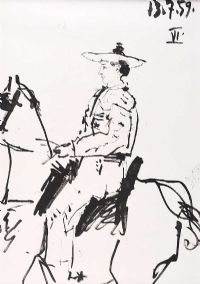 TOREADOR by Pablo Picasso at Ross's Online Art Auctions