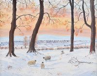 WINTER IN THE GLENS by Irish School at Ross's Online Art Auctions