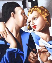 THE COUPLE by Continental School at Ross's Online Art Auctions
