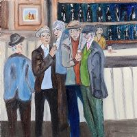 THE LOCAL by Rose Elizabeth Moorcroft at Ross's Online Art Auctions
