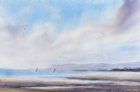 ALONG THE ANTRIM COAST by Peter Knuttel at Ross's Online Art Auctions