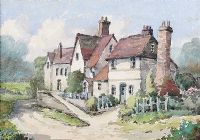 THE OLD FARMHOUSE by Keith Burtonshaw at Ross's Online Art Auctions