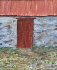 BARN DOOR by Irish School at Ross's Online Art Auctions