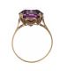 1930'S 9CT GOLD AMETHYST RING at Ross's Online Art Auctions