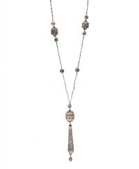 ORIENTAL SILVER BEADED NECKLACE at Ross's Online Art Auctions